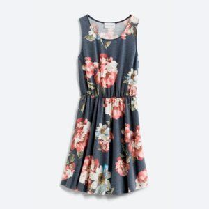 FRENCH GREY Evalynn Knit Dress